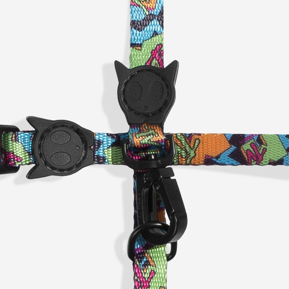 ZEE.CAT MTV HARNESS + LEASH SET