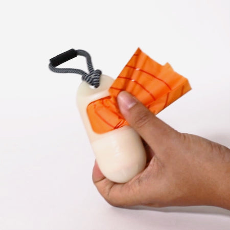 COMPOSTABLE POOP BAG REFILL BOX (W/4 ROLLS)