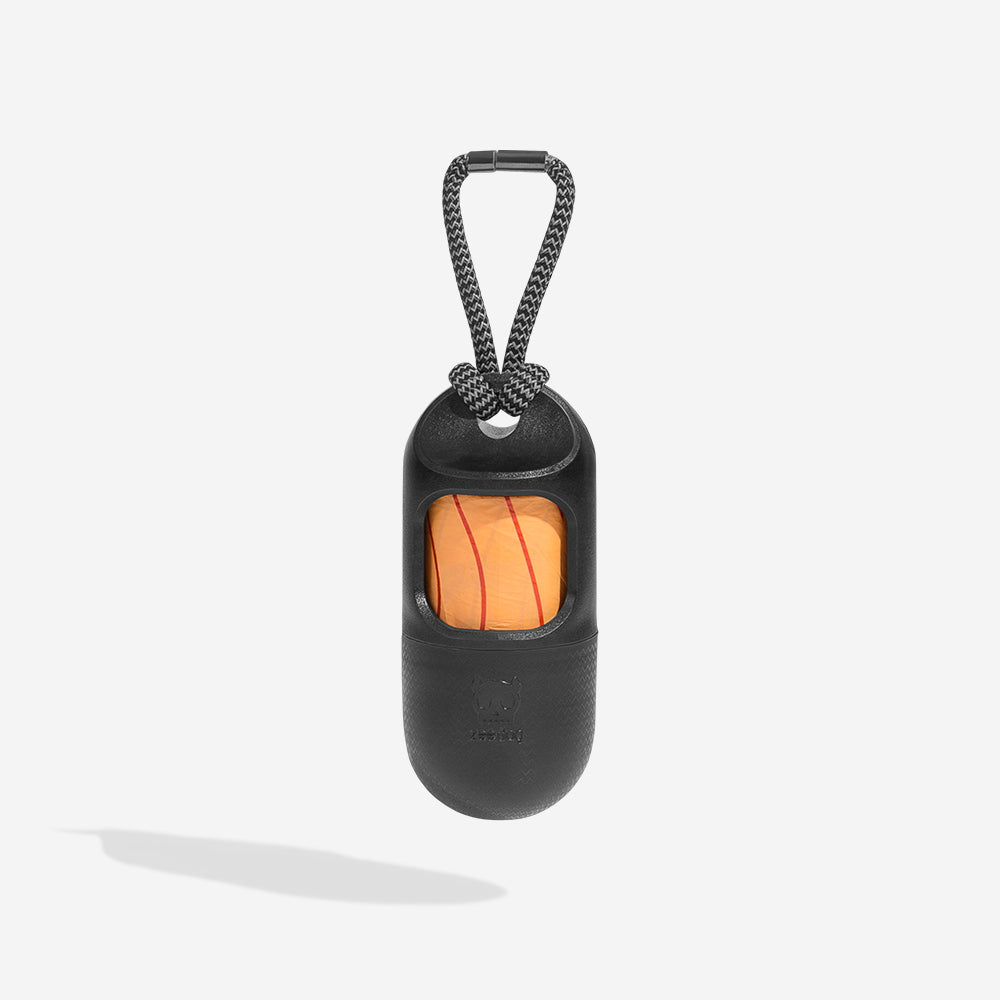 POOP BAG DISPENSER BLACK 2.0