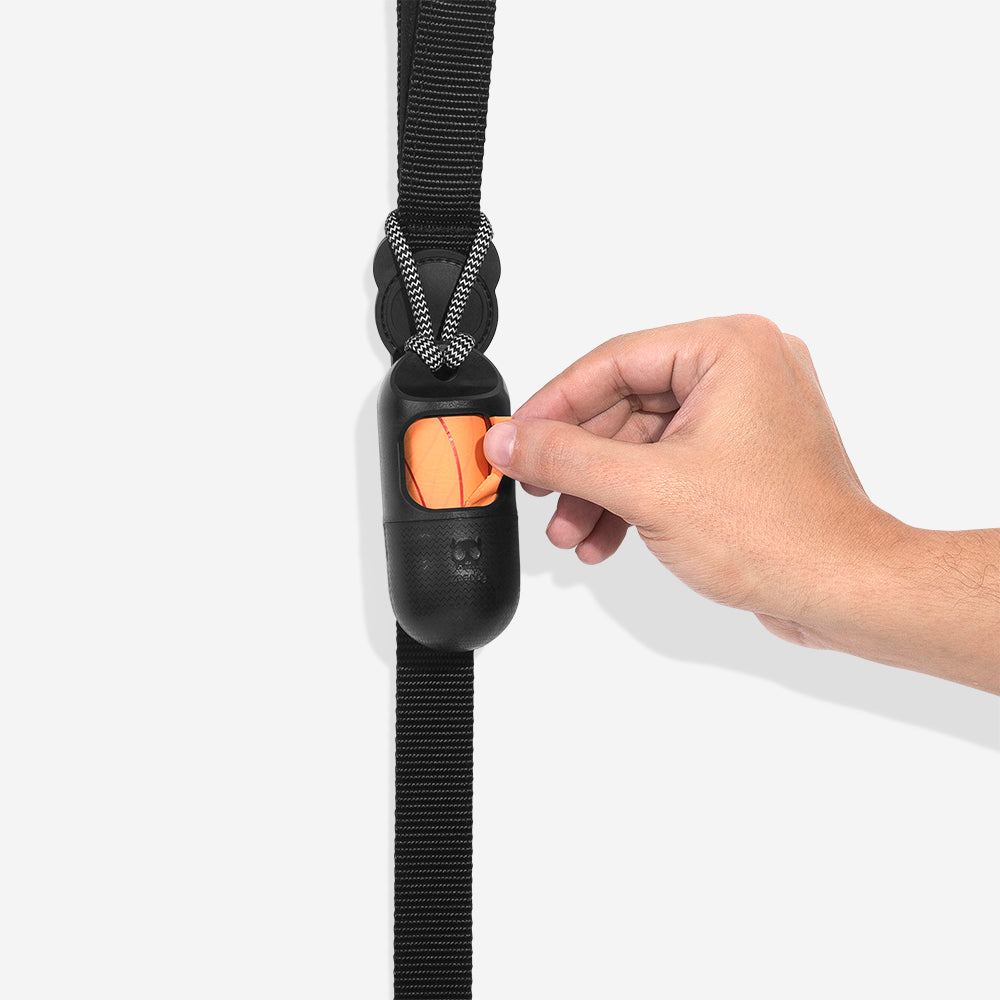 POOP BAG DISPENSER BLACK 2.0