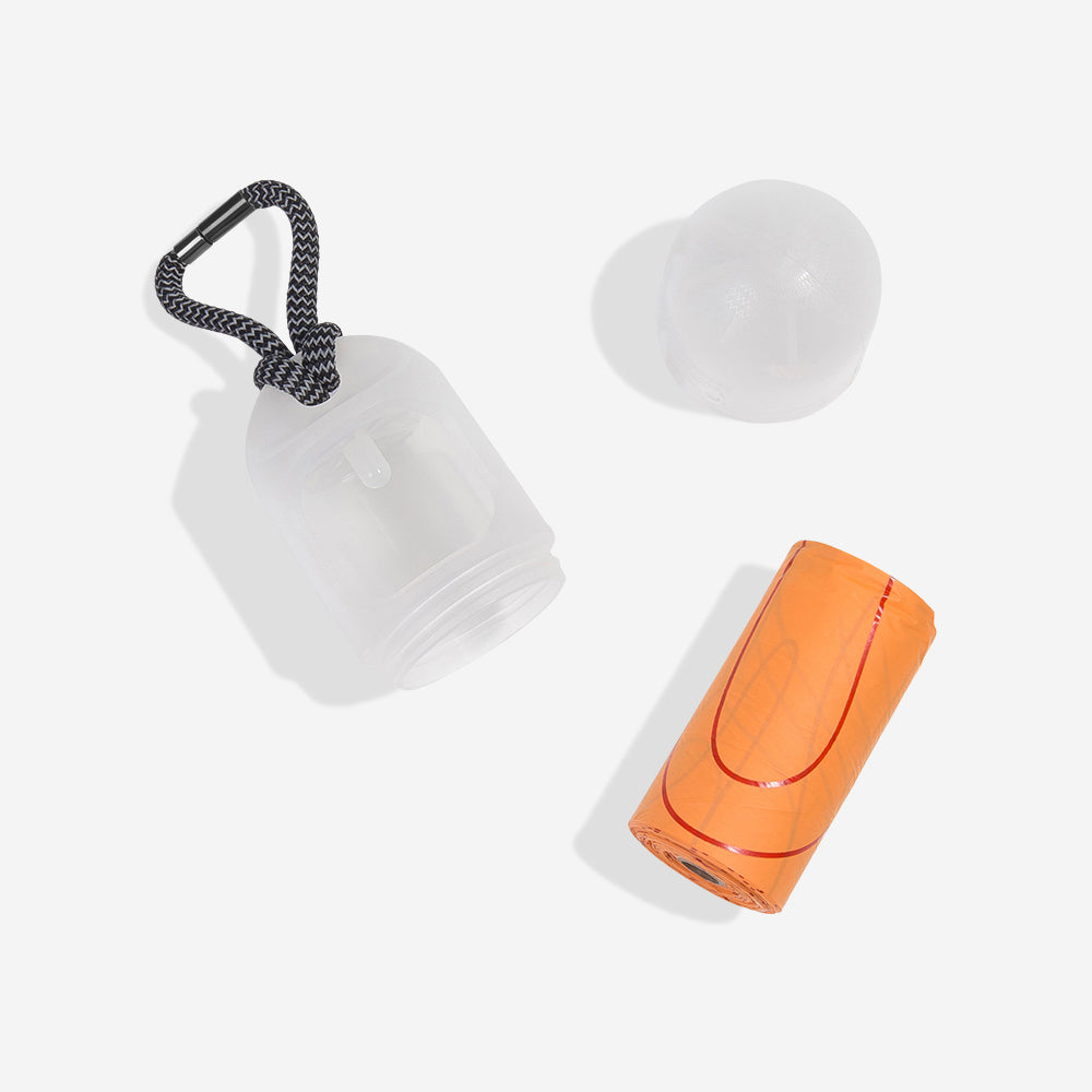 POOP BAG DISPENSER TRANSPARENT 2.0