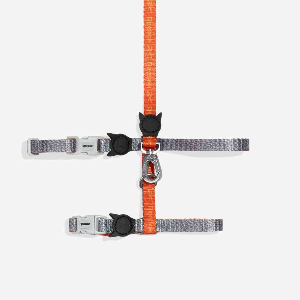 Reebok Suede Harness + Leash Set