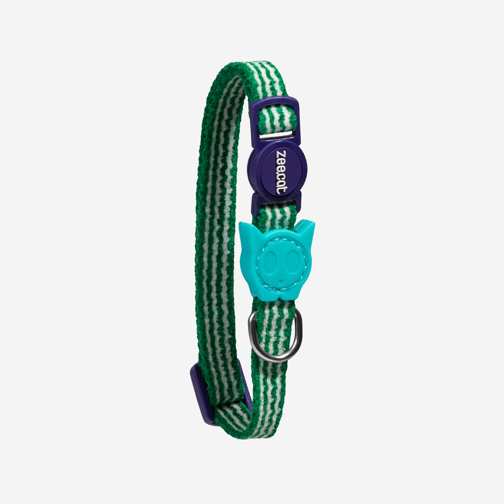 Velvet Vibes Vert Cat Collar