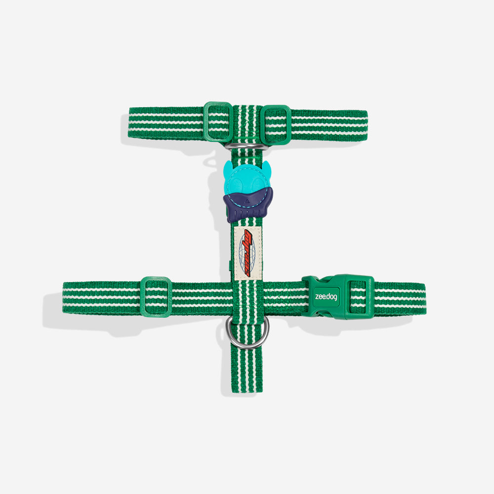Velvet Vibes Vert H-Harness