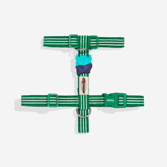 Velvet Vibes Vert H-Harness