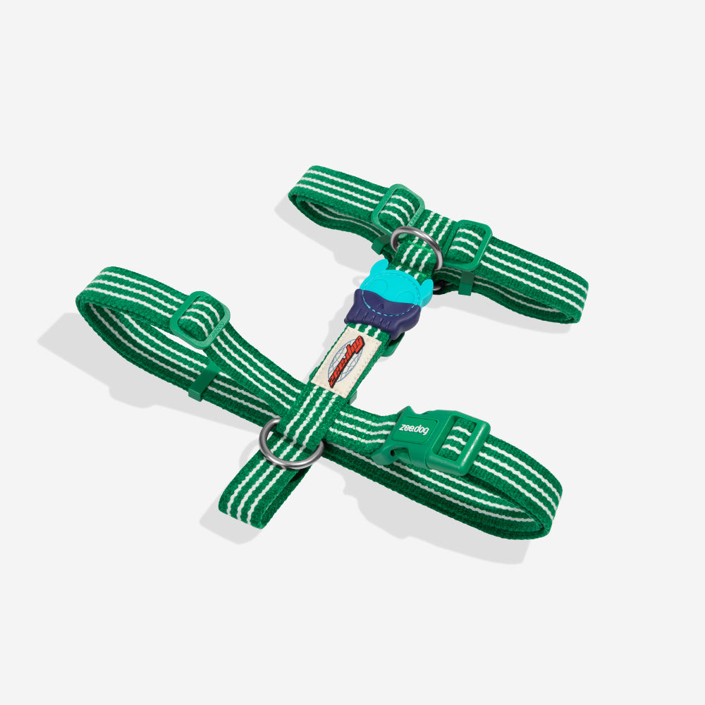 Velvet Vibes Vert H-Harness