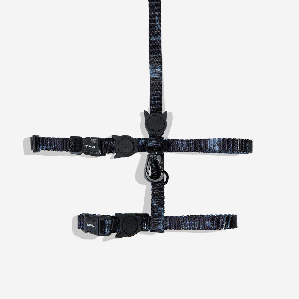 BLACK PANTHER HARNESS + LEASH SET