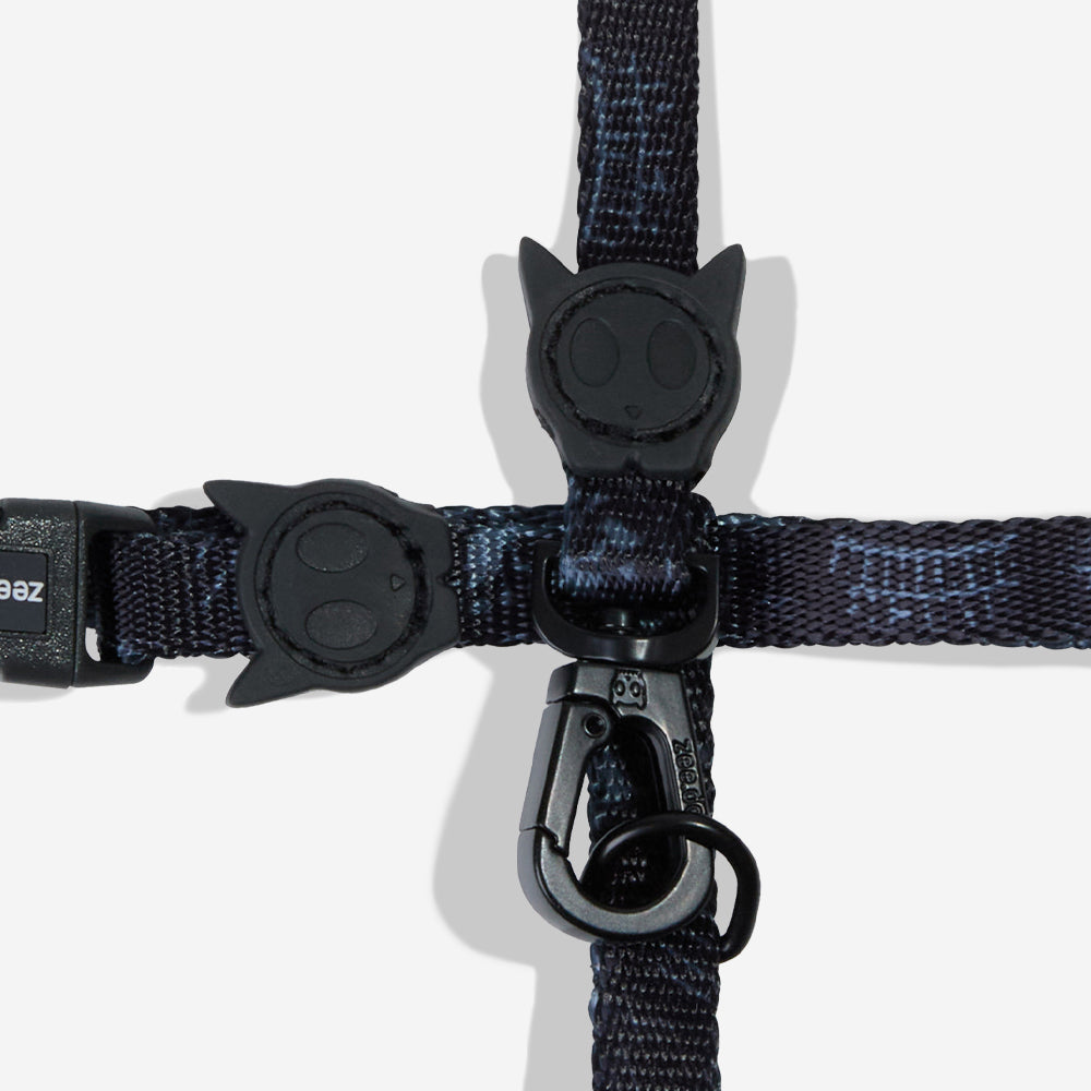 BLACK PANTHER HARNESS + LEASH SET