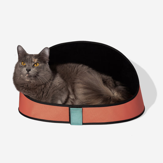 ZEE.CAT BED TERRACOTTA