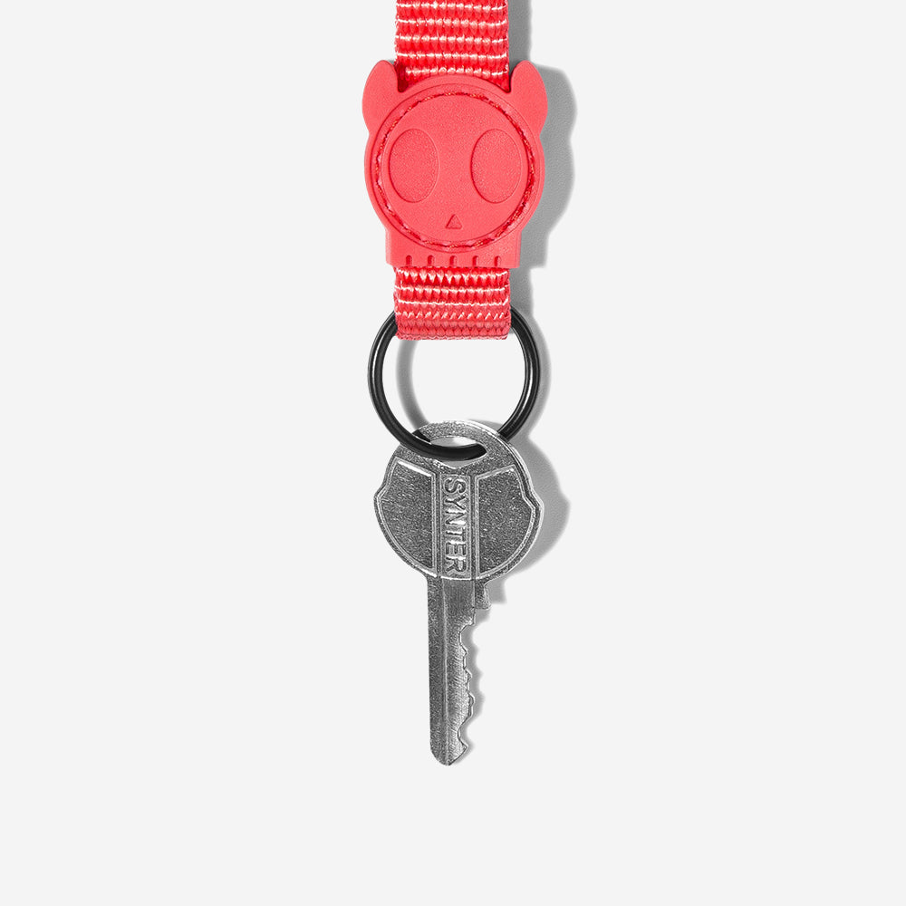 NEON CORAL KEYCHAIN