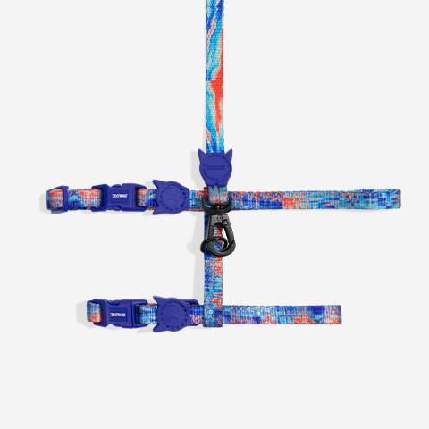 GLITCH ERROR #404 CAT HARNESS + LEASH