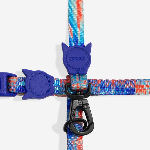 GLITCH ERROR #404 CAT HARNESS + LEASH