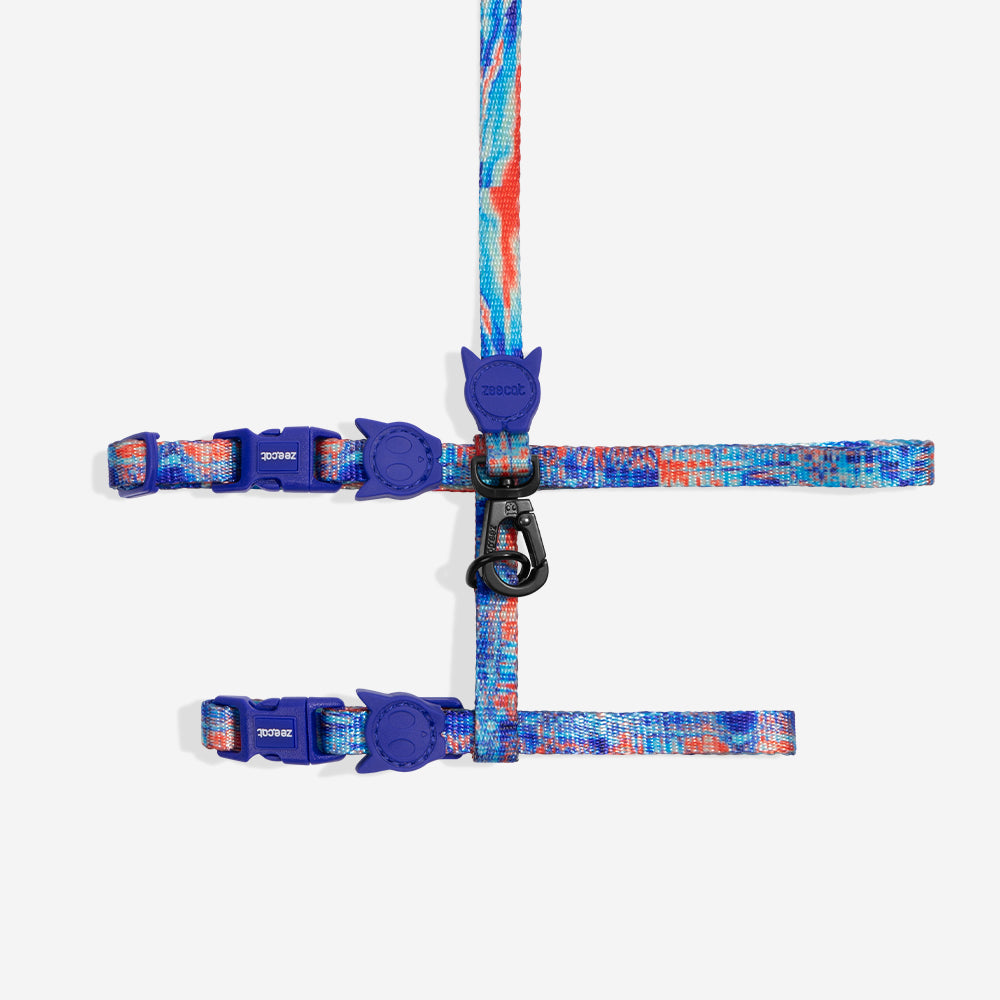 GLITCH ERROR #404 CAT HARNESS + LEASH