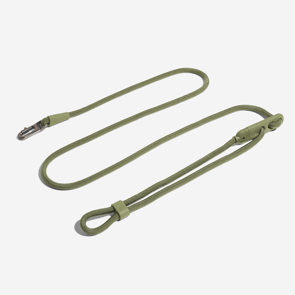 ARMY GREEN HANDSFREE LEASH