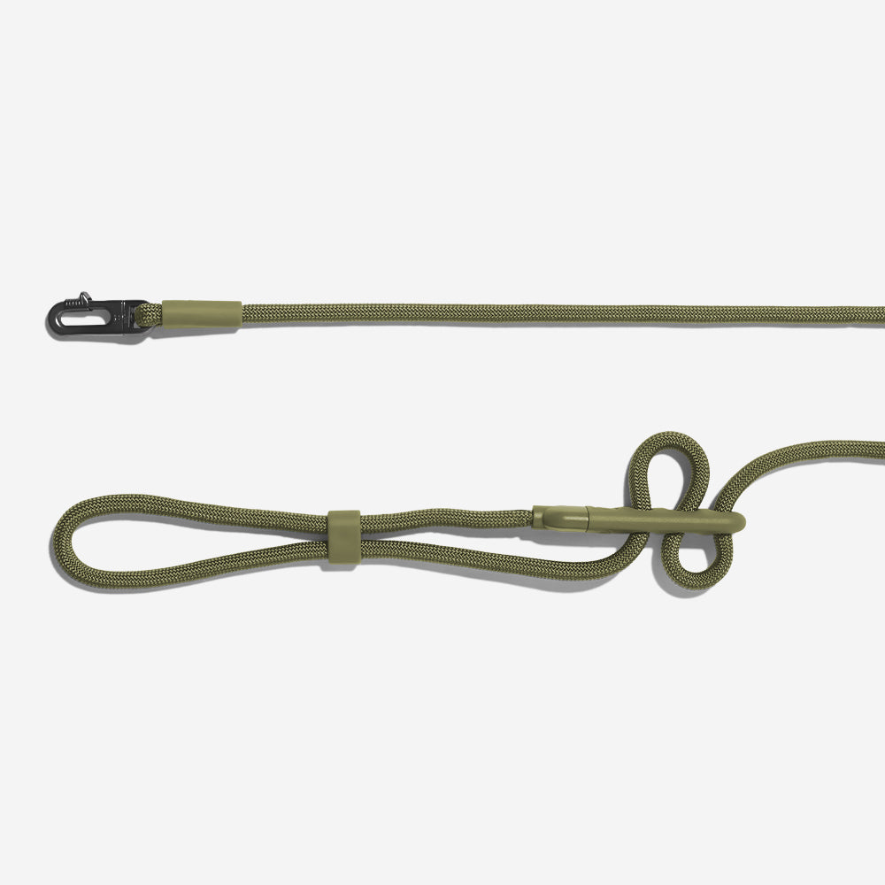 ARMY GREEN HANDSFREE LEASH