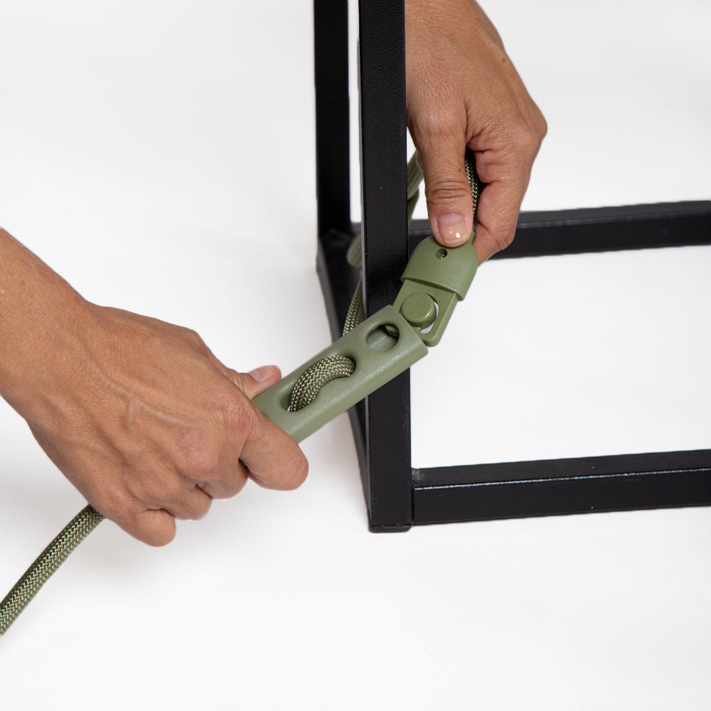 ARMY GREEN HANDSFREE LEASH