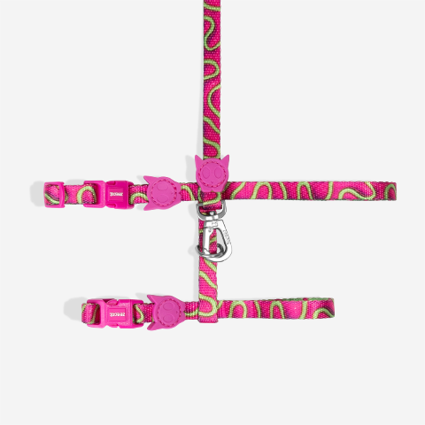 H3D JELLY CAT HARNESS + LEASH