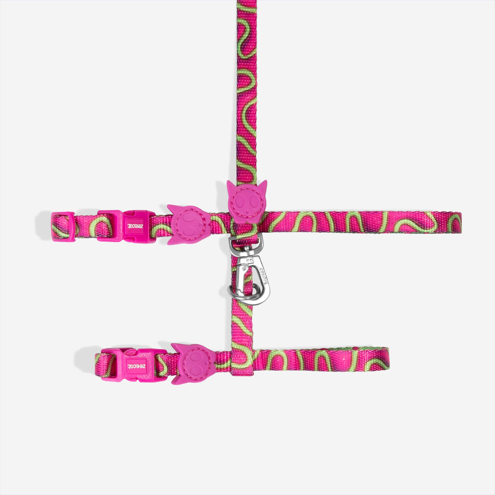 H3D JELLY CAT HARNESS + LEASH