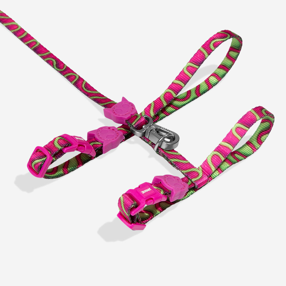 H3D JELLY CAT HARNESS + LEASH