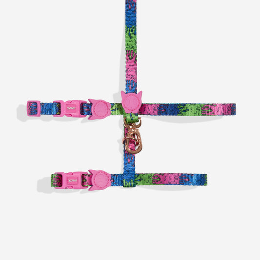 LORDS OF ZEE.TOWN MELTED HARNESS + LEASH SET