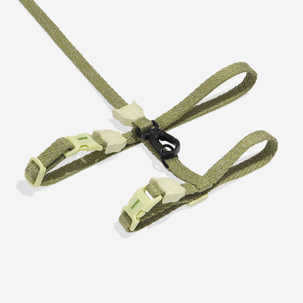 MOSS HARNESS + LEASH SET