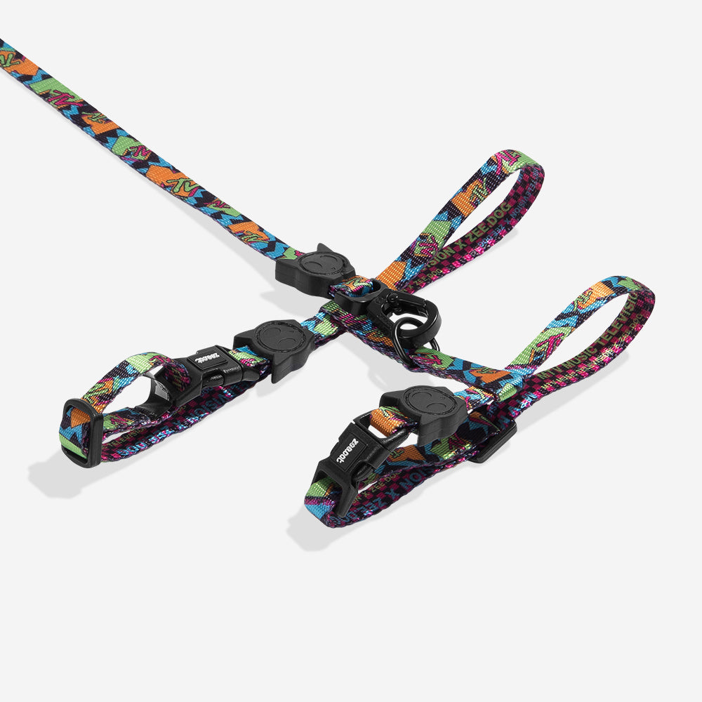 ZEE.CAT MTV HARNESS + LEASH SET