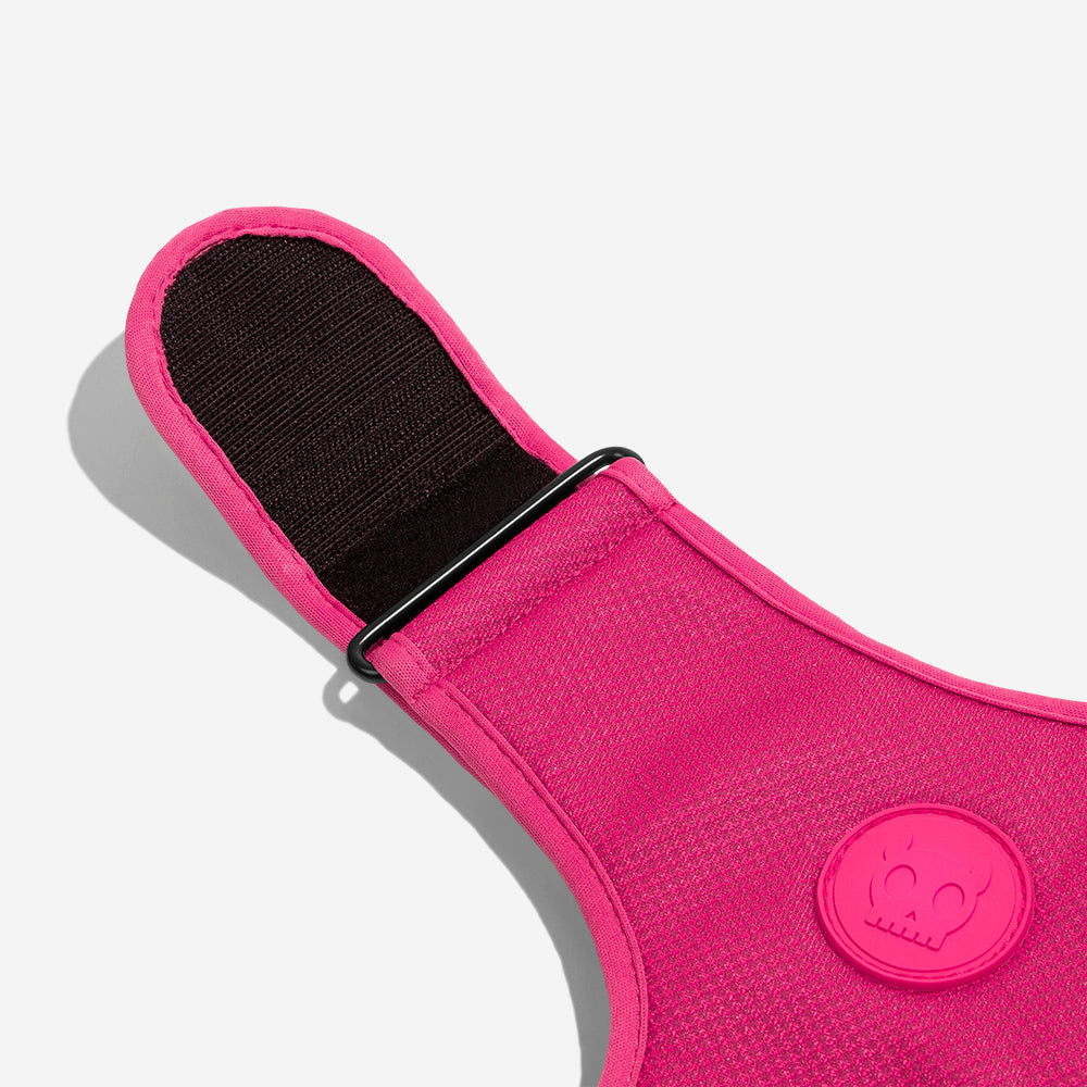 PINK LED ADJUSTABLE AIR MESH HARNESS
