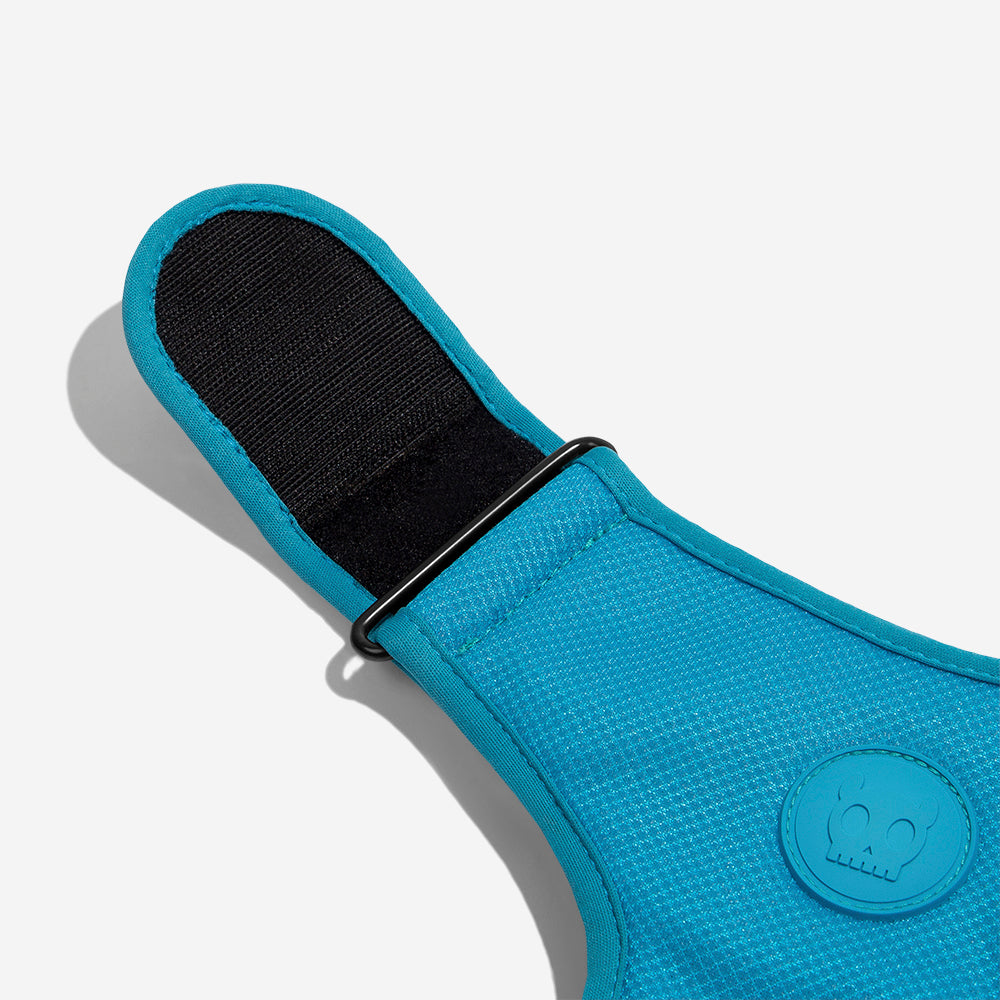 ULTIMATE BLUE ADJUSTABLE AIR MESH HARNESS