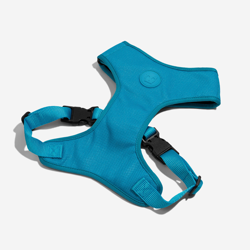 ULTIMATE BLUE ADJUSTABLE AIR MESH HARNESS