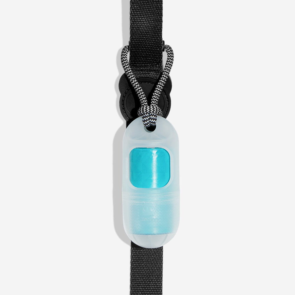 POOP BAG DISPENSER TRANSPARENT +1 ROLL