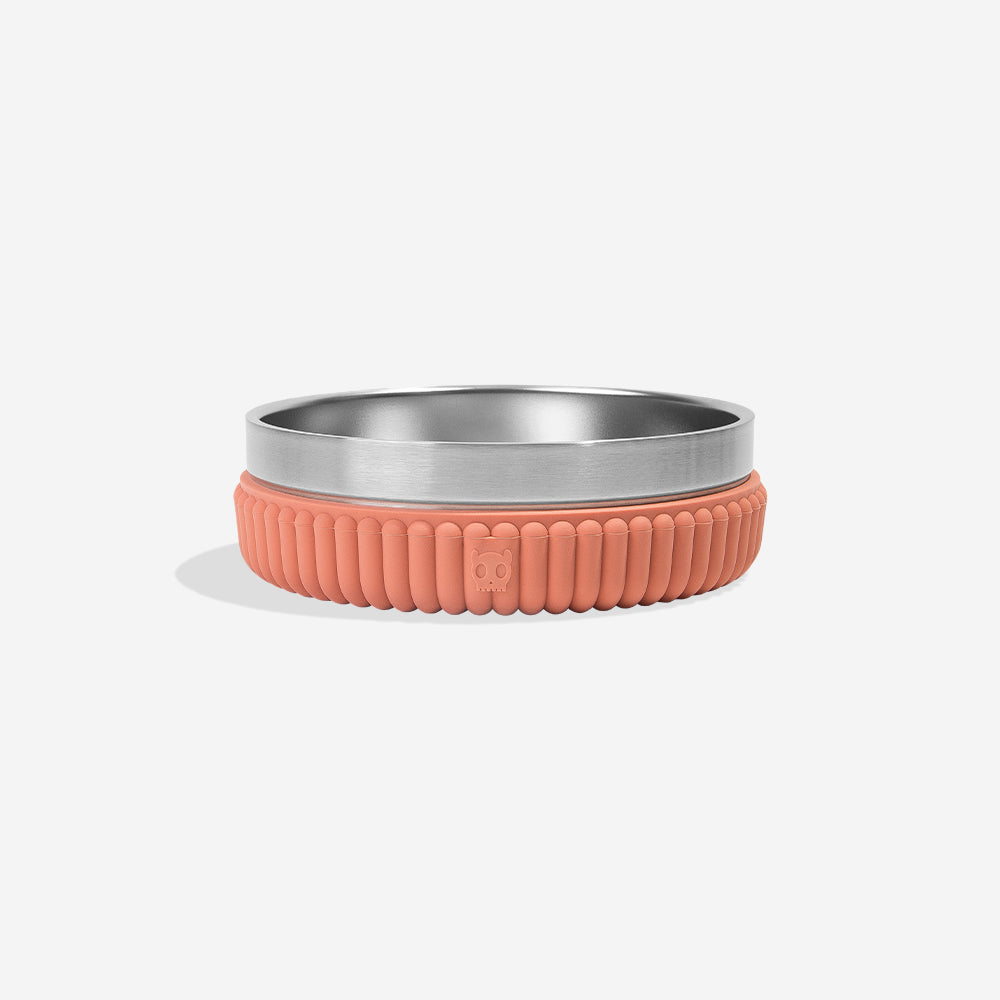 TUFF BOWL  STRIPES CLAY