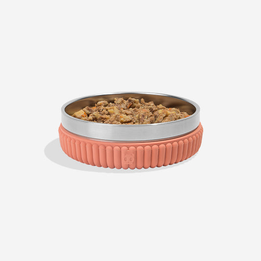 TUFF BOWL  STRIPES CLAY