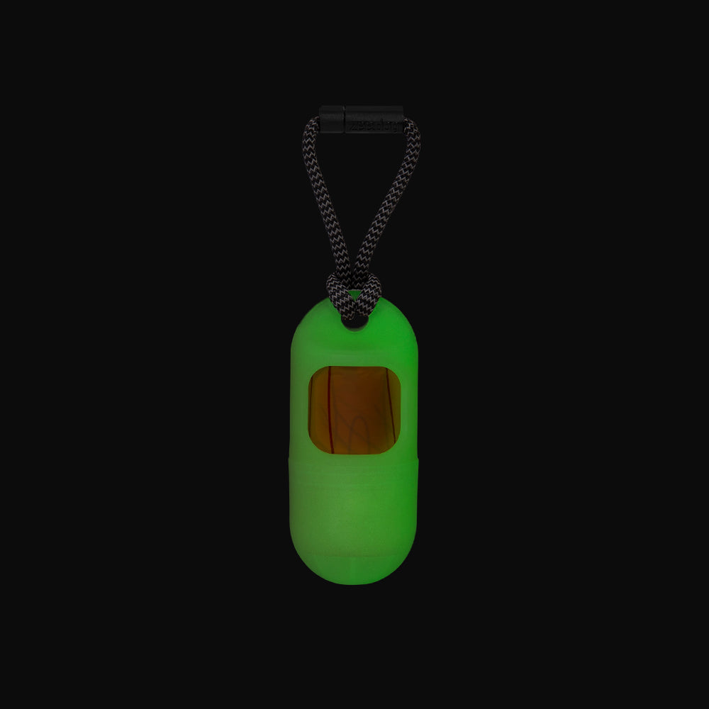 POOP BAG DISPENSER GLOW-IN-THE-DARK 2.0