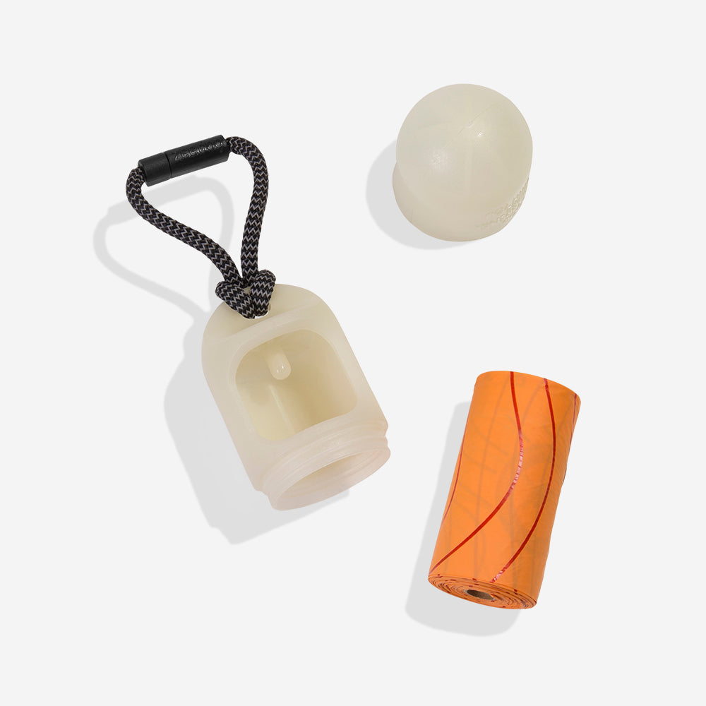 POOP BAG DISPENSER GLOW-IN-THE-DARK 2.0