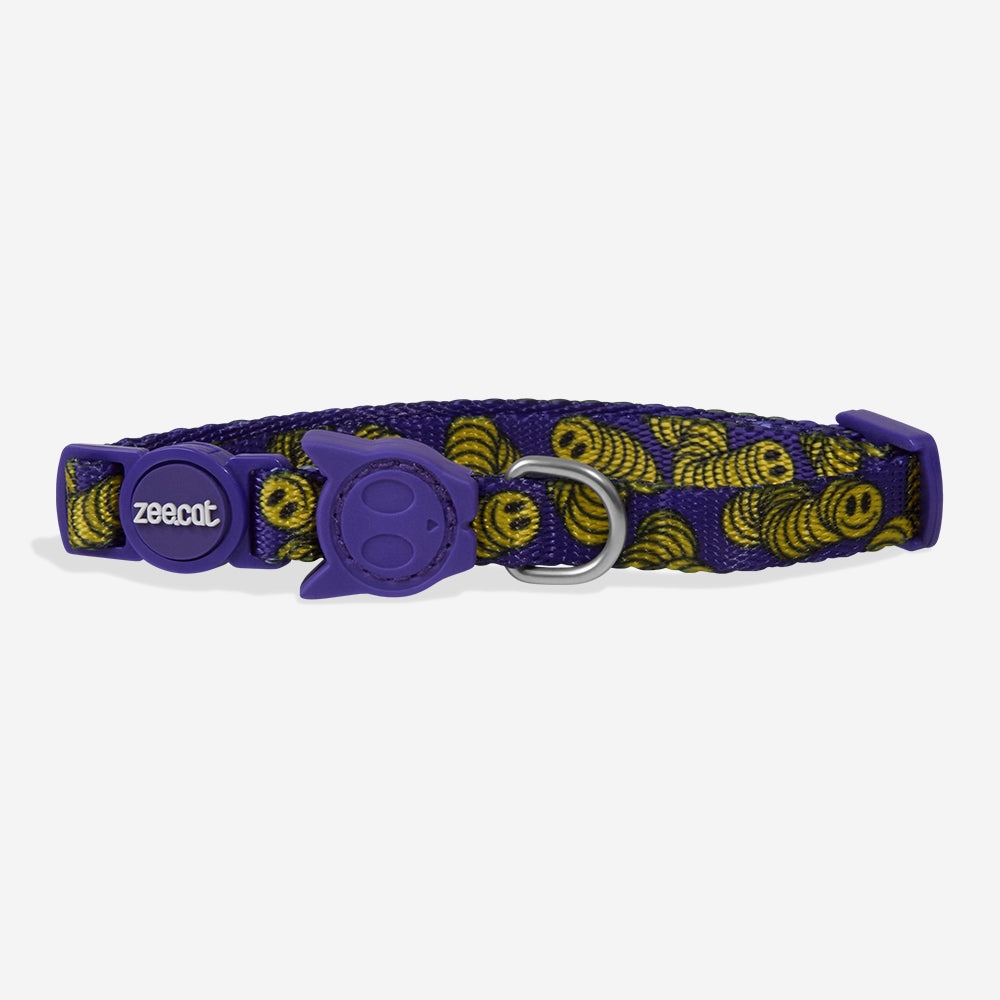LORDS OF ZEE.TOWN ZMILEY CAT COLLAR