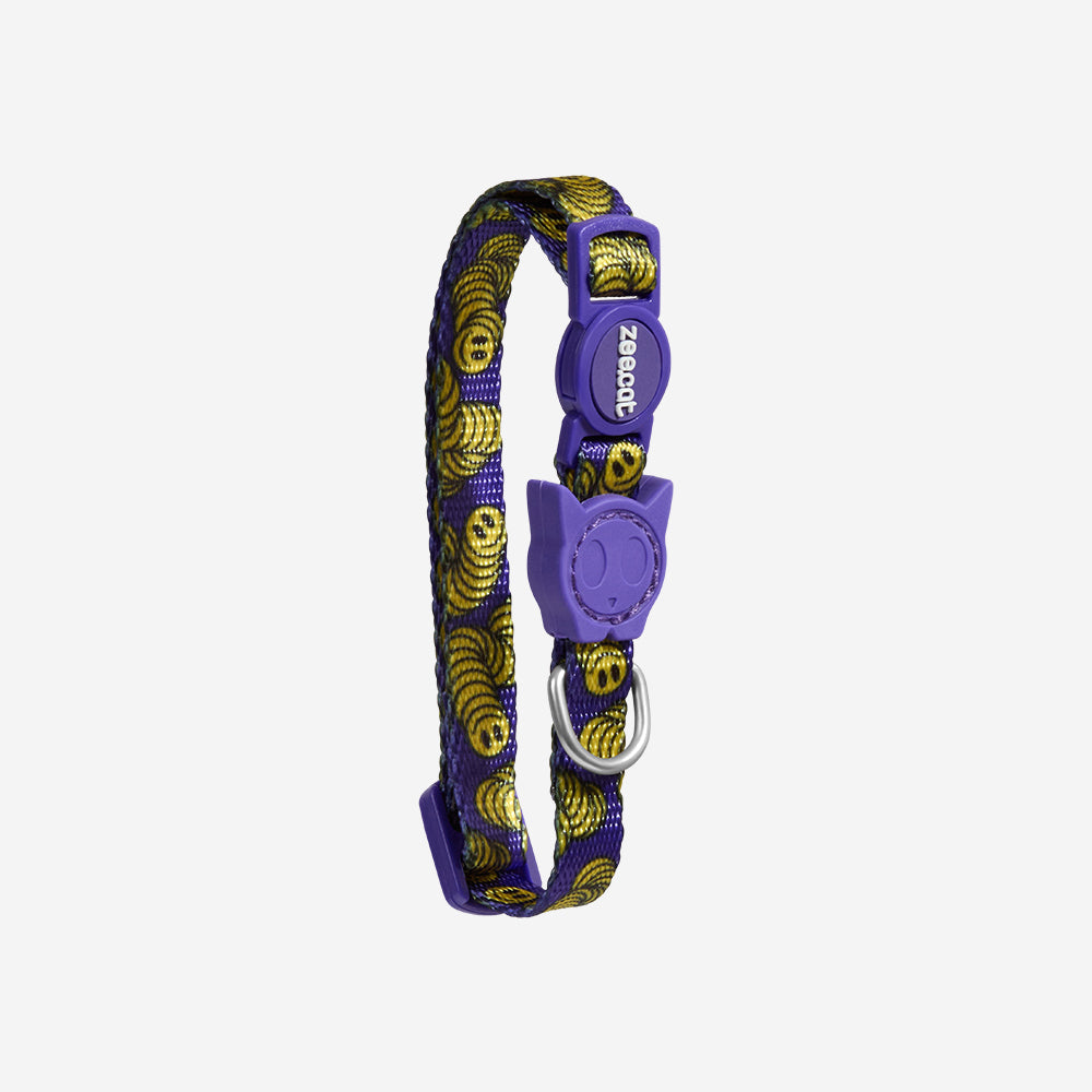 LORDS OF ZEE.TOWN ZMILEY CAT COLLAR