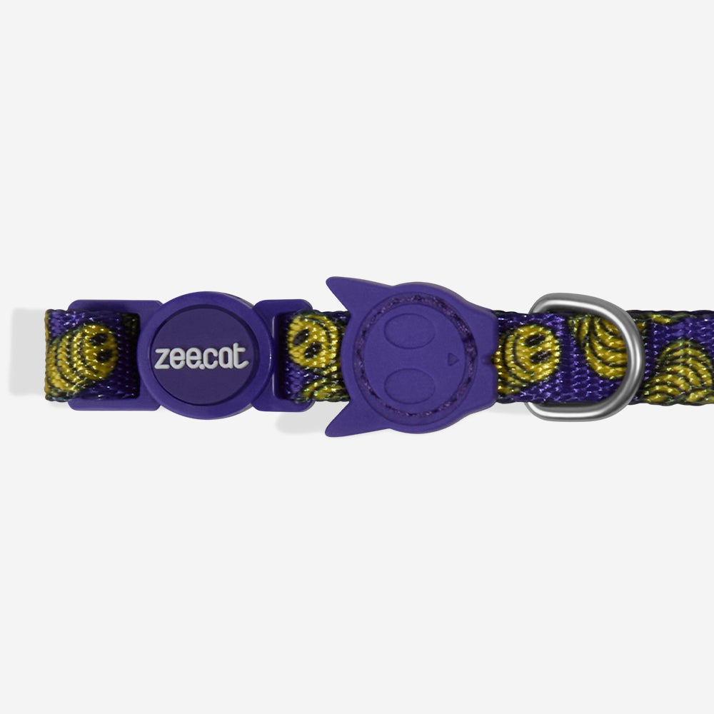LORDS OF ZEE.TOWN ZMILEY CAT COLLAR